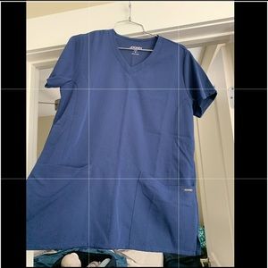 Medium Jockey New Navy Blue Scrub Top